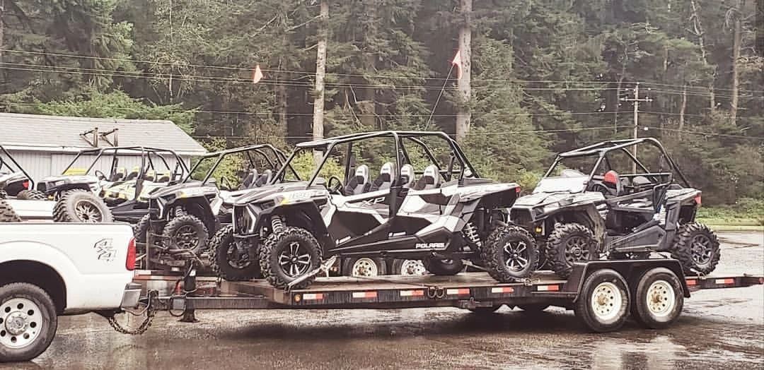 West Coast ATV Parts out on the dunes