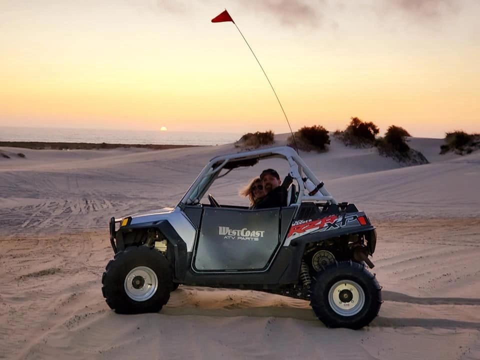 West Coast ATV Parts out on the dunes