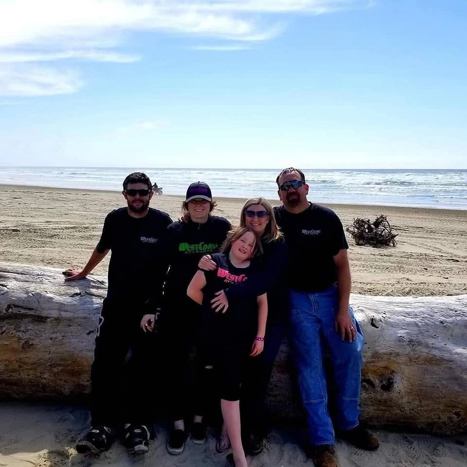 West Coast ATV Parts out on the dunes